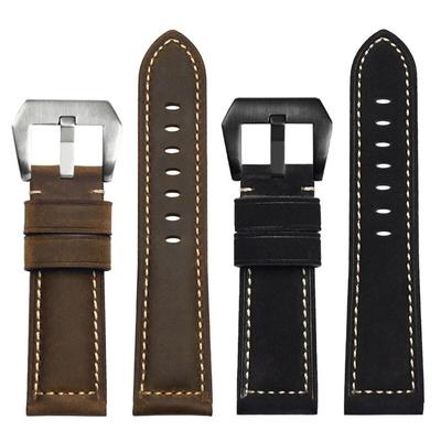 20 мм кожаный ремешок для Omega для SWATCH MoonSwatch, быстросъемный ремешок для часов, винтажный кожаный ремешок для часов, браслет для женщин и мужчин