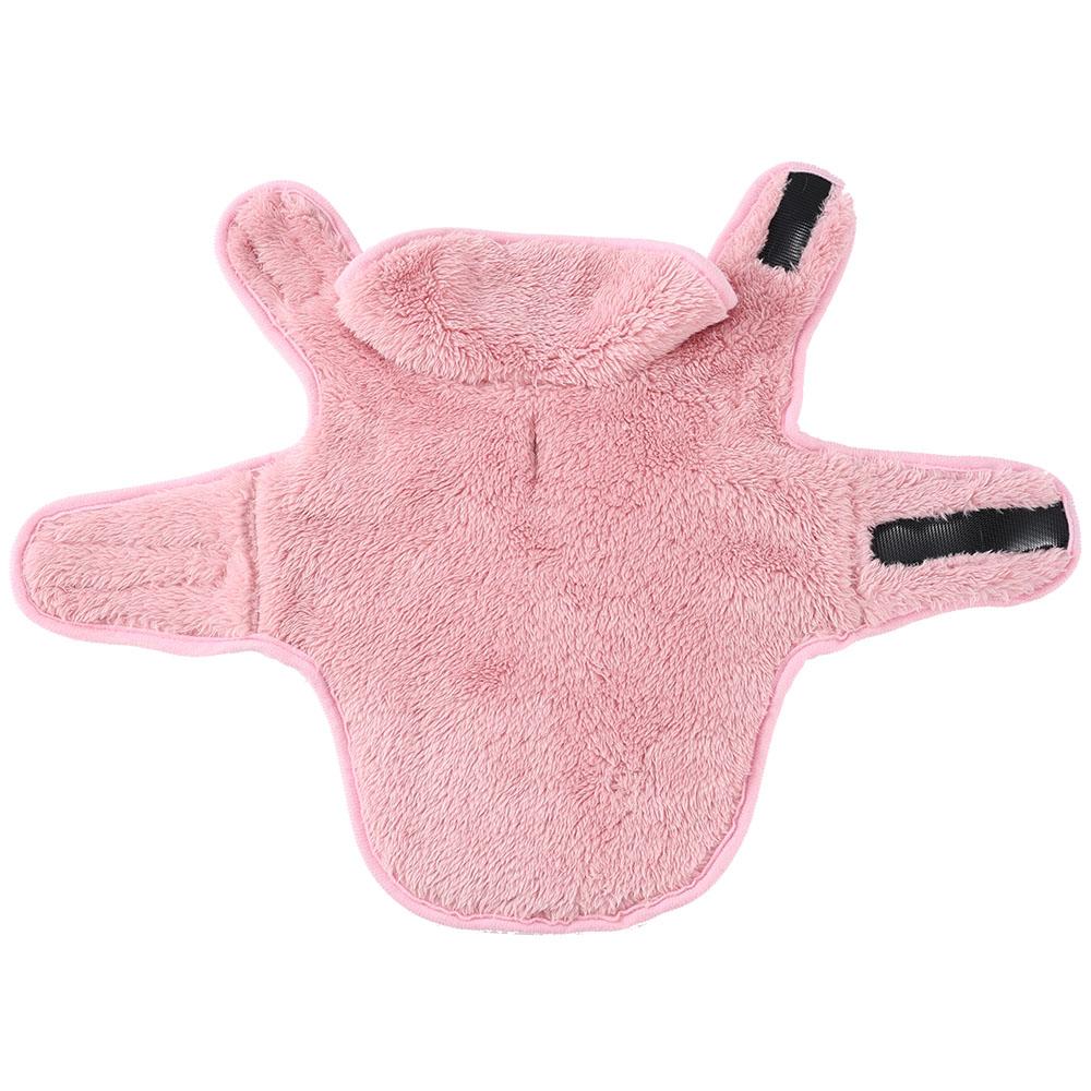 Warm Pet Clothes Adjustable Soft High Neck Puppy Apparel Winter Thicken Fleece Reversible Jacket Coat For Large Dogs Labradors