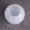 HX6F Handmade Glazed Cup Resin Casting Mold Glazed Rose Flower Glass Tumbler Mold Holder Silicone Mold Art Crafts Tool