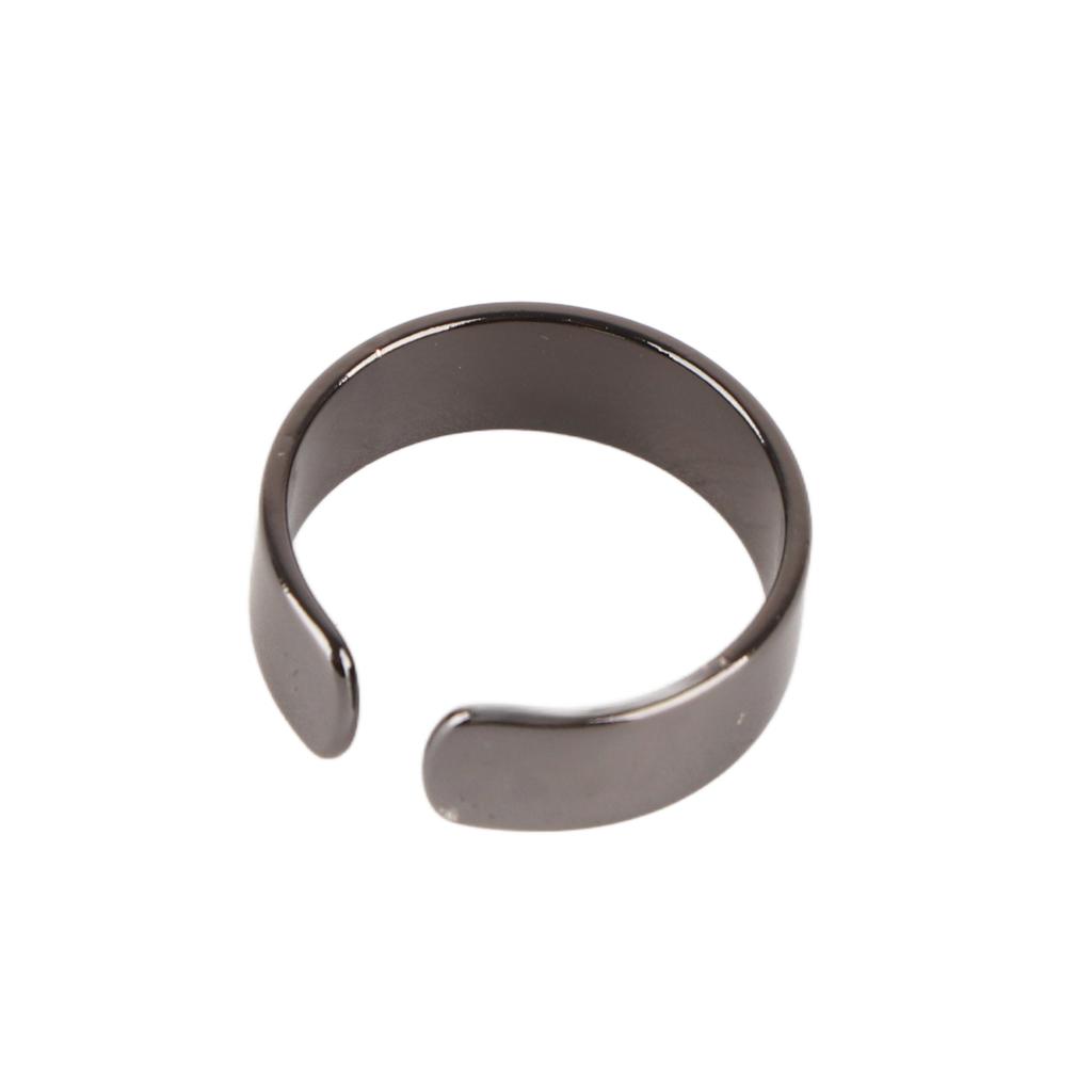 Открытое магнитное кольцо контроль аппетита снятие усталости безопасное простое магнитное медное кольцо для мужчин черное