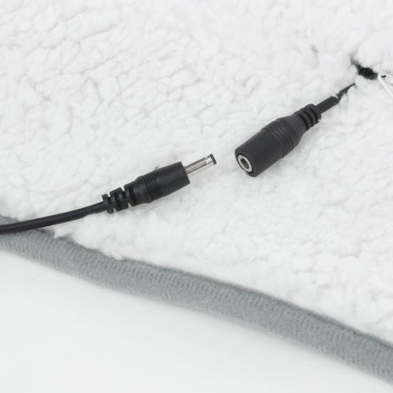 Электрическое одеяло с подогревом 5 В, низковольтное USB-зарядное устройство, быстро нагреваемая теплая шаль, зимняя накидка