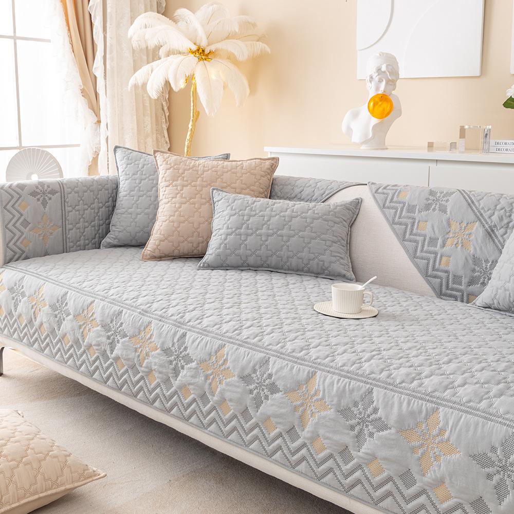 Чехол на диван, Европейский универсальный чехол для дивана, нескользящий чехол для дивана, полотенце для дивана для декора гостиной