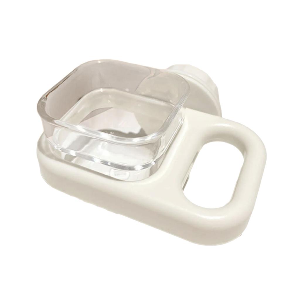 Пластиковая кормушка-миска для птичьей клетки с зажимом, легко устанавливается, прозрачная чашка для кормления попугаев, корелл и маленьких птиц