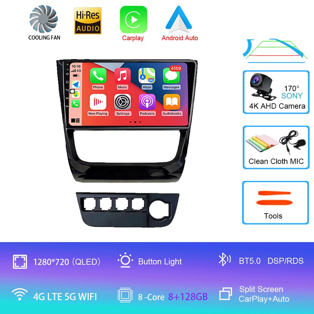 Автомобильное радио Android 14 для Volkswagen Golf GC 2010-2019 Мультимедийный проигрыватель Carplay GPS Навигация 4G WIFI Авто Стерео DSP IPS Экран