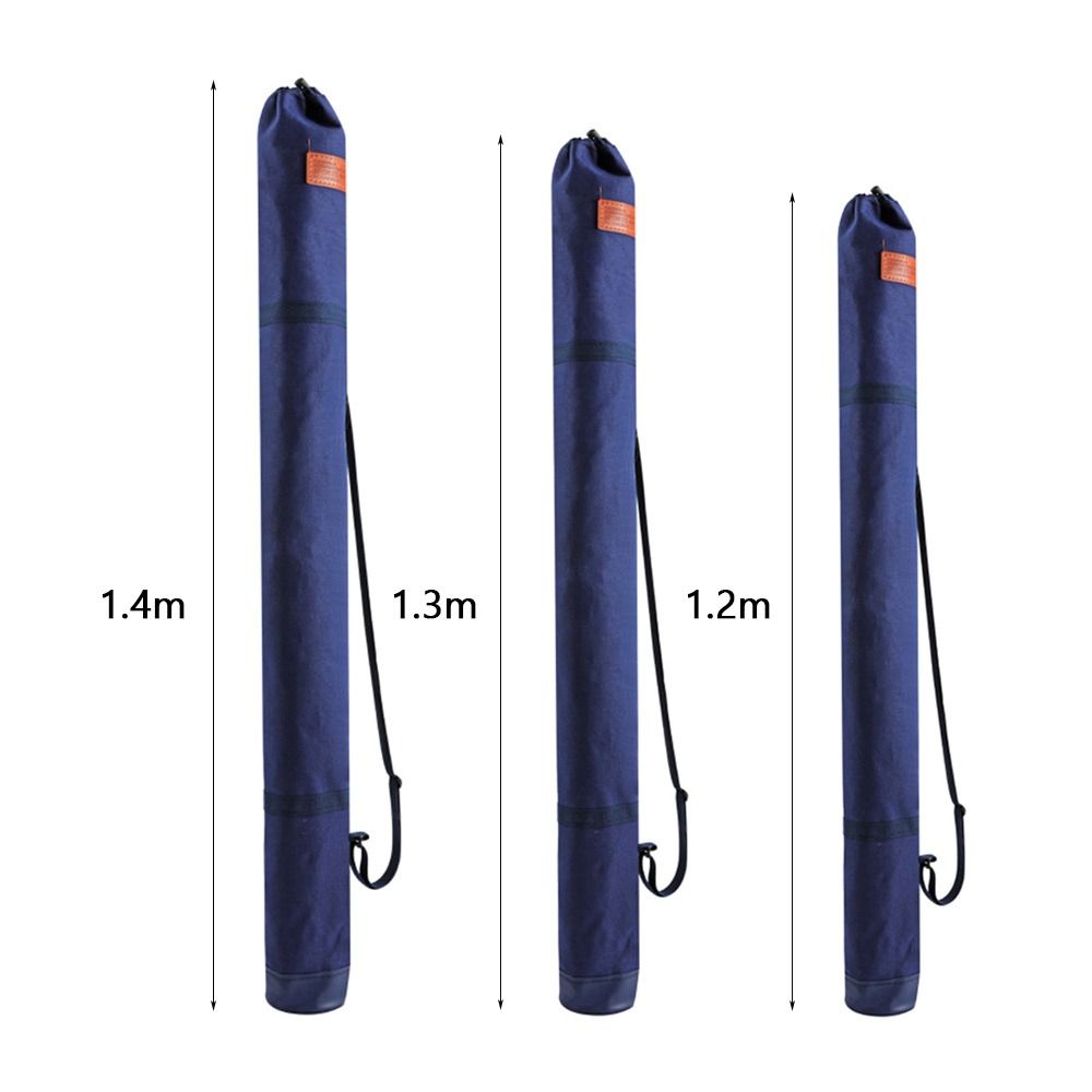Canvas Material Canvas Fishing Rod Bag Foldable Fishing Storage Bag Fishing Supplies