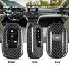 Чехол для ключа Honda Key Case Новый JF5 Step Wagon RP6 Visel VEZEL RV3 Odyssey Civic EX Аксессуары [T-carbon] N-BOX HR-V CR-V и т. д.. (Серебряный черный)