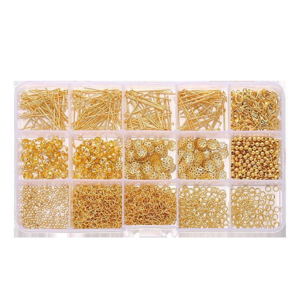 Lobster Clasps Jewelry Making Kit 15 Grids Bracelet Making Tools Earring Making Supplies