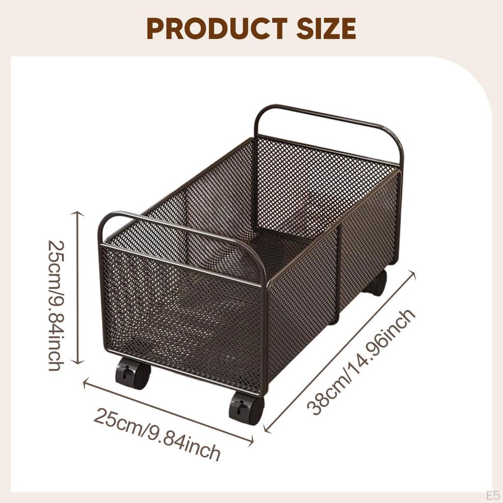 Файловая тележка на колесах для организации книг и игрушек