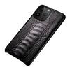 Genuine Ostrich Foot Leather Phone Case For iPhone 16 15 11 12 13 14 Pro Max 14Pro 13Pro 16 Plus 15Pro Promax Luxury Back Cover