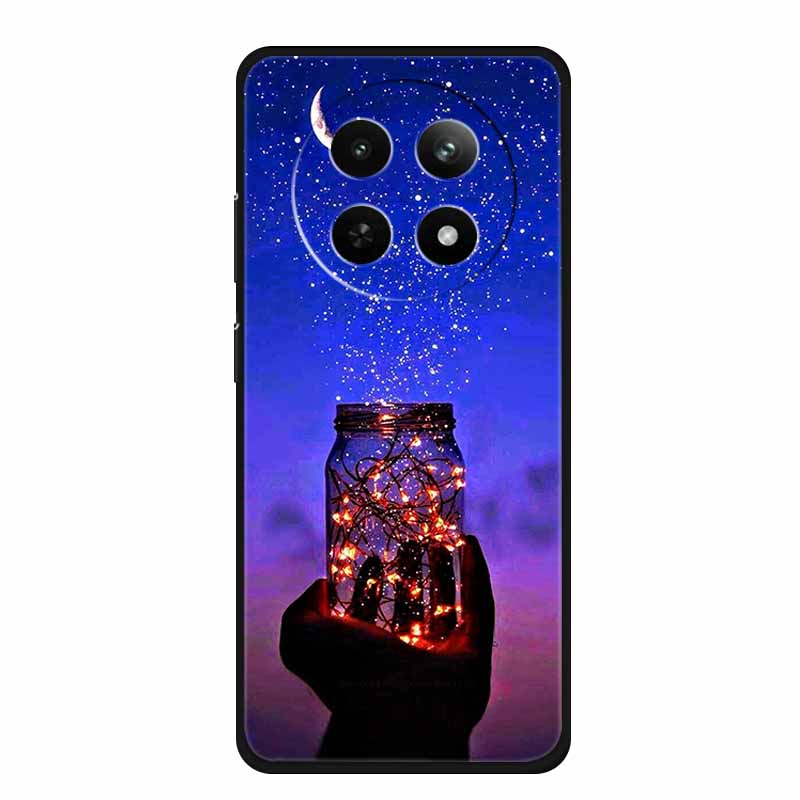 Чехол для Realme 13+ Роскошные мягкие силиконовые чехлы из ТПУ для OPPO Realme 13 Plus 5G Realme13+ Ударопрочный защитный чехол Fundas