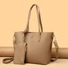 Ladies' Single-shoulder Bag Large-capacity Handbag Soft Leather Crossbody Bag Grand Tote Bag