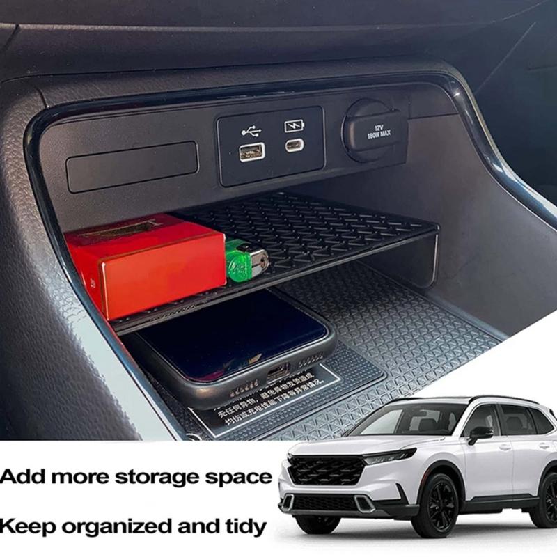 Лоток для хранения центральной консоли автомобиля для CRV 2023, органайзер для центрального управления, вставка, дополнительный ящик для хранения, автоаксессуар