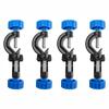 1/4Pcs Aluminum Alloy Lab Stand Clamp Holder  Laboratory Rod Clamp  Laboratory Use