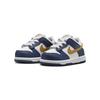 Nike Dunk Low TD Midnight Navy Wheat Детские кроссовки Синий Белый FB9107-111