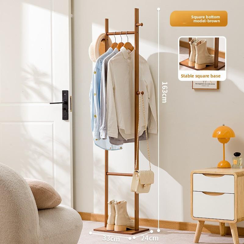 Простая вешалка Навесная вешалка От пола до потолка Гостиная Спальня Детская вешалка Креативная вешалка для одежды Вешалка для шляп