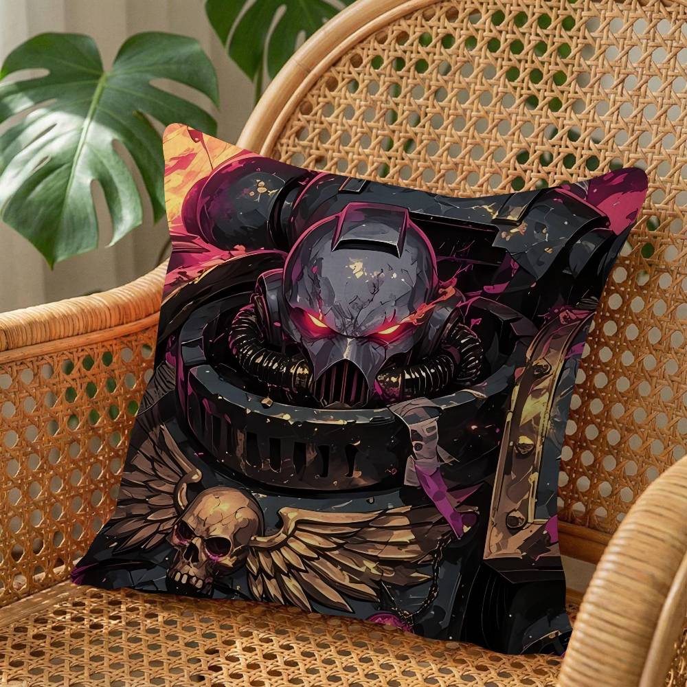 Игровой W-Warhammer-S 40k Персонализированная Наволочка Детская Спальня Декор для Дикой Вечеринки Наволочка Подарок на День Рождения Ребенка