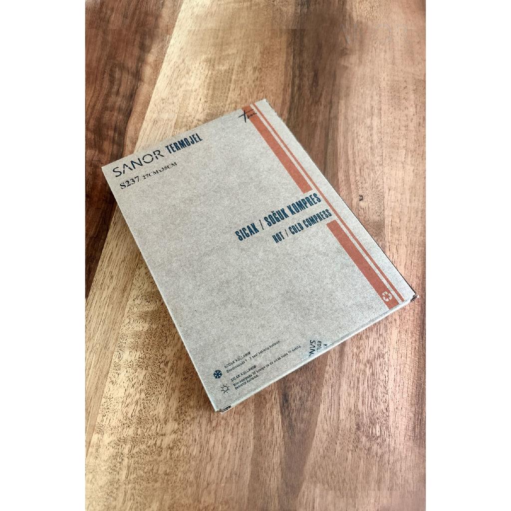 Большой термогель - Горячий холодный компресс 27x35 см - Тканевый ледяной гель