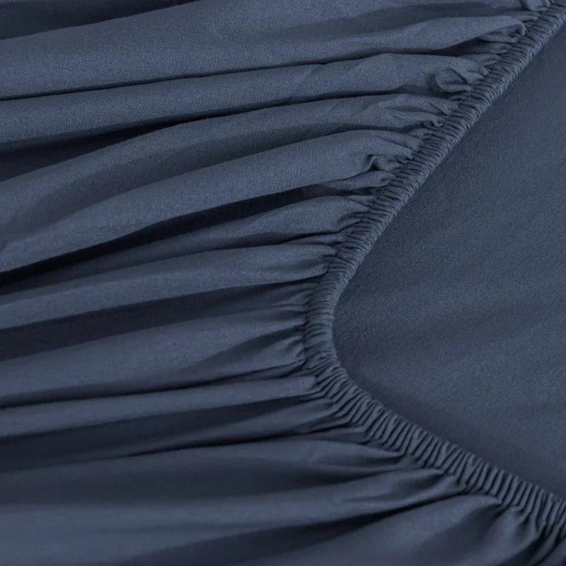 Роскошная двуспальная кровать простыня эластичная простыня на резинке чехол для матраса парное постельное белье нескользящее регулируемое покрывало