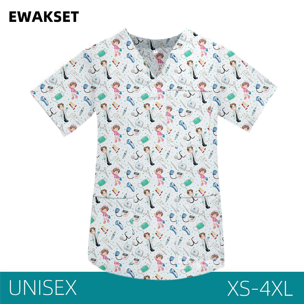 Медицинская униформа унисекс для медсестер, рабочие наборы для врачей и медсестер, салон красоты, больница для домашних животных, стоматологическая клиника и операционная, набор для скраба