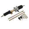 Power Steering Rack Pinion Assembly Metal Gear Box Tie Rods Rack Kit Replacement for Polaris RZR S 800 Steering Rack Pinion Kit