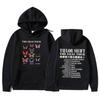 2023 Retro Taylor The Eras Tour Butterfly Print Hoody Hip Hop Streetwear Hoodie Unisex Women Trendy Sweatshirt Hoodies for Unisex
