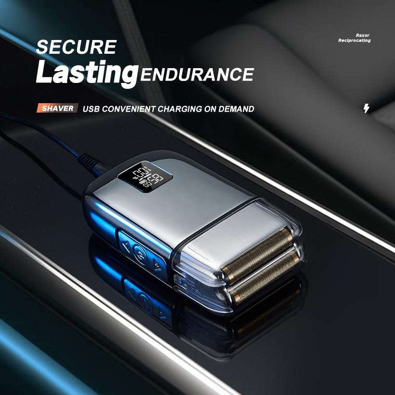 Бритва для лысины, бритва с сеткой, парикмахерская машинка для стрижки волос, 0 мм, беспроводная электробритва, электробритва, перезаряжаемая