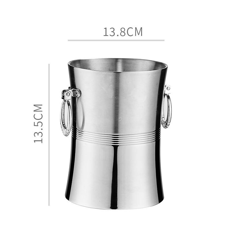 Коммерческий бар KTV, специальное ведро для льда, креативное ведро для льда для пива и красного вина, ведро для шампанского, лед из нержавеющей стали