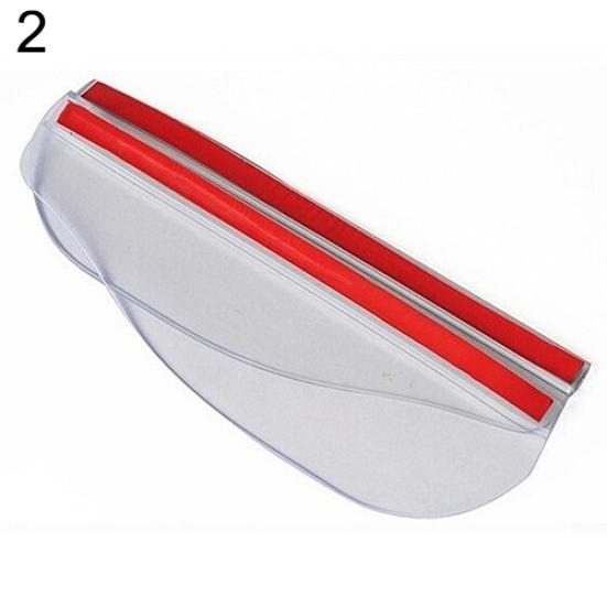 Дождевой щиток 2 шт. Универсальное зеркало заднего вида, боковое зеркало, черный щиток от снега для автомобилей и грузовиков