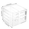 8 Layers False Eyelash Extension Carrying Box Acrylic Storage Box Makeup Cosmetic Case