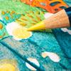 Набор акварельных карандашей Derwent Inktense Идеально подходит для ткани и текстуры дерева После высыхания Карандаши, 36 цветов (2301842), Рисование, Водостойкий