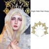 Luxury Goddess Glory Headwear Elegant Princess Tiara Trendy Baroque Hair Hoop  Cosplay