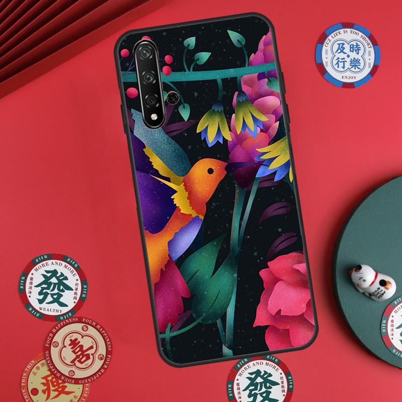 Колибри Для Huawei Nova Y73 Y72 Y61 Y91 Y90 Y70 Y60 12s 12i 11i 8i 9 10 SE P60 Pro P30 P40 Lite Чехол