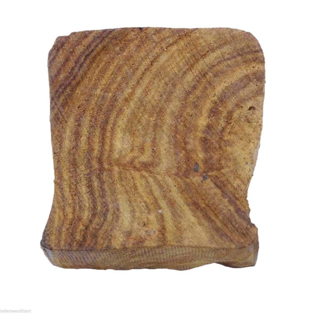 Деревянный Цветочный Дизайн Блок Штамп Дизайн Текстильной Ткани Печать Одежды Искусство