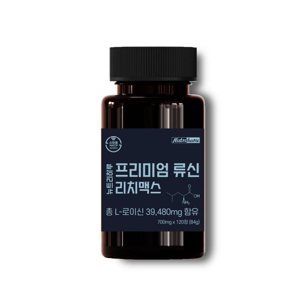 Nutriharu Premium Ultra-High Leucine Protein Tablet Senior Supplement, 120 Tablets, 1 Piece, Korean Essential Health Food