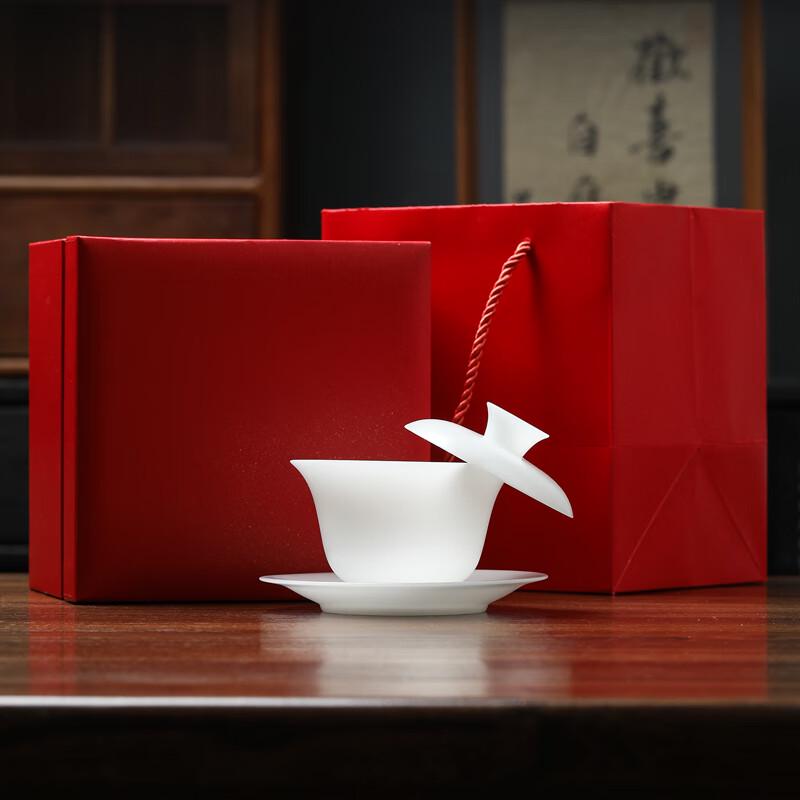 White Porcelain Thin-bodied Gaiwan