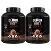 1+1 Demon Way 2 кг x2 Протеиновая добавка для здоровья мышц Choco WPC