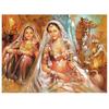 India Woman Diamond Embroidery 5D DIY Diamond Painting