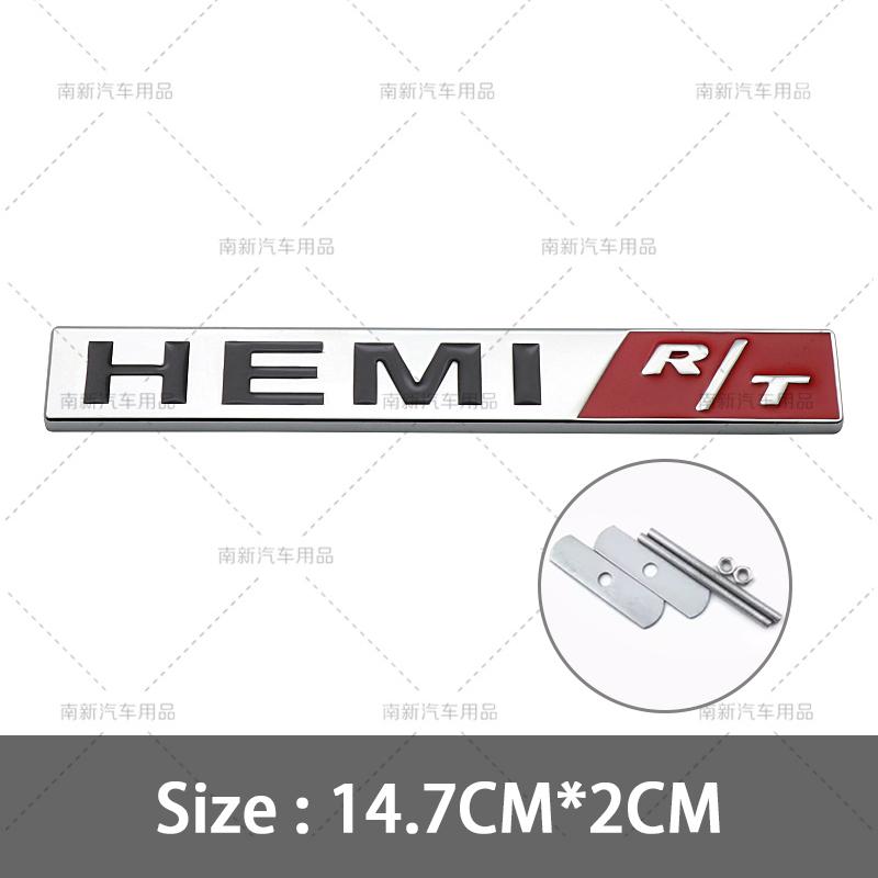 Металлические 3D наклейки на автомобиль Hemi, значок-эмблема на решетку радиатора, наклейка на задний багажник для Charger SRT SXT Durango Caliber Journey Caravan Ram Viper