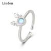 Классическое кольцо Lindon из медного сплава с цирконом, женские ювелирные изделия, свадебный подарок, вечеринка