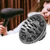 Even Heating Hair Dryer Diffuser Black Hair Dryer Cover Hair Dryer Wind Hood  Barbershop