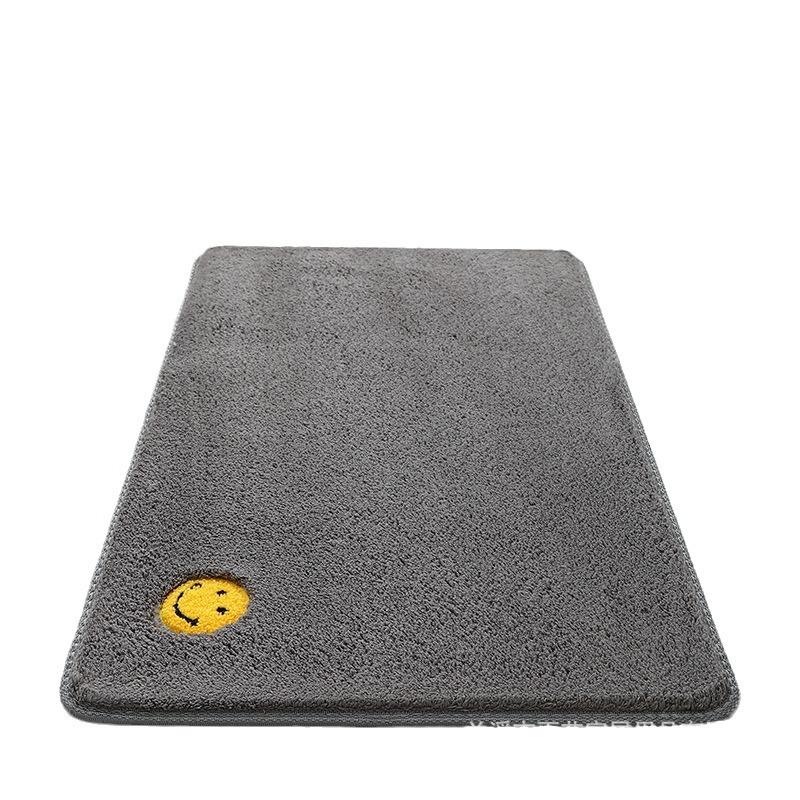 Thickened Floor Mat Bubble Velvet Home Carpet Bedroom Kitchen Mat Bathroom Water Absorption Non-Slip Foot Mat Toilet Door Mat