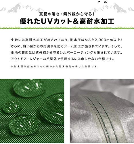 FIELDOOR Легко надеваемая палатка G03 Стальной каркас Специальные боковые листы включены Ветрозащита Высокая водостойкость Серебряное покрытие с защитой от УФ-излучения УФ