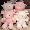 Cute Lamb Throw Pillow Plush Toy Doll Lamb Doll Children Soothing Doll Girl Birthday Gift