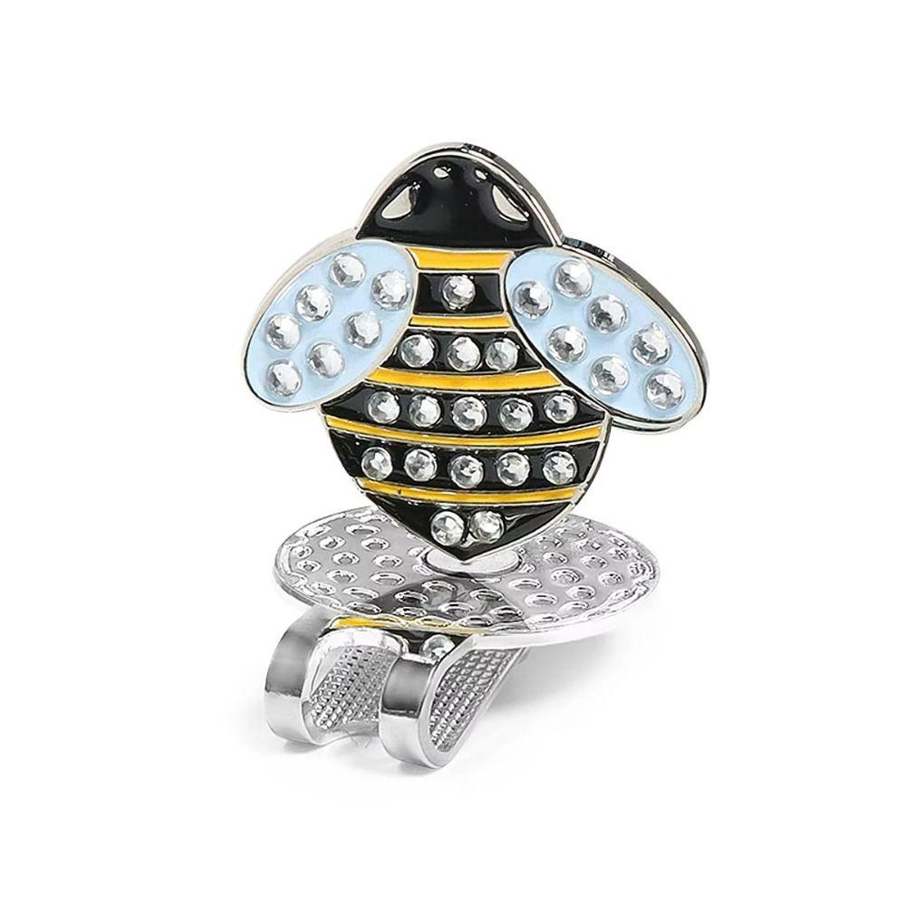 Magnetic Golf Cap Clip Insect Bee Golf Hat Marker Outdoor Sports Golf Ball Mark  Men and Women