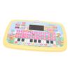 Kids Learning Tablet LED Screen Educational Alphabet Numbers Story Reading Learning Tablet Toy Yellow
