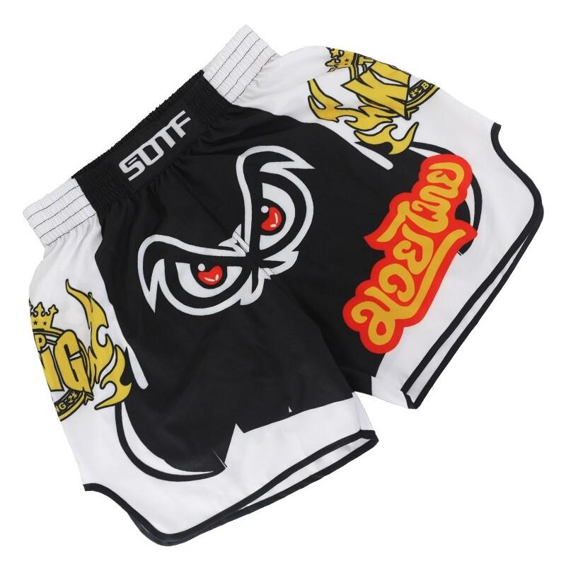 Шорты для бокса Muay Thai с принтом, мужские, смешанные бои, свободные бои, ММА, детские шорты для тренировок по тхэквондо, фитнеса, одежда Sanda