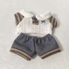 Shorts Doll Clothes Outfit T-shirt Doll Dress Up Set 10cm Cotton Doll Clothes  10cm Cotton Doll