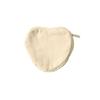 Cotton Heart Purse '' 10.5x10x1.3 Cm