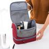 Hanging Dry and Wet Separation Toiletry Bag Travel Makeup Bag Cosmetic Organizer Large Capacity High-End Feel