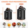 FAYREN 1300ml 1600ml High Capacity Outdoor Mountain Climbing Insulated Stainless Steel Sports Water Bottle with Strap